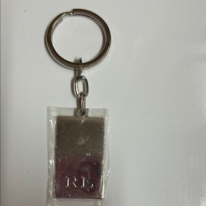 Silver RL Keychain